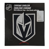 Vegas Golden Knights Die Cut Silver Auto Emblem