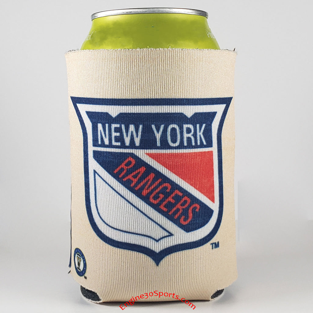 New York Rangers Vintage Style 2 Sided Can Holder