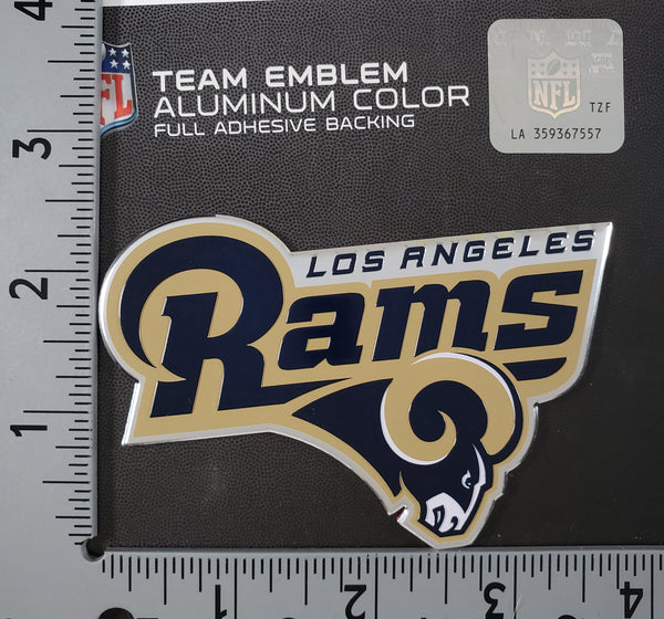 Los Angeles Rams Die Cut Color Auto Emblem - Alternate Logo ...