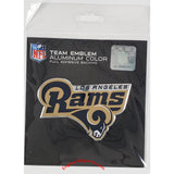 Los Angeles Rams Die Cut Color Auto Emblem - Alternate Logo