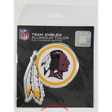 Washington Redskins Die Cut Color Auto Emblem