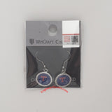 Louisiana Tech Bulldogs Round Earrings