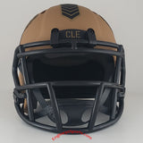 Cleveland Browns Riddell Speed Mini Helmet - Salute To Service 2023