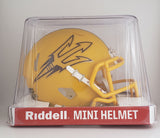 Arizona State Sun Devils Riddell Speed Mini Helmet - Gold