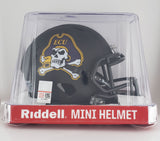 East Carolina Pirates Riddell Speed Mini Helmet - Matte Black Alternate