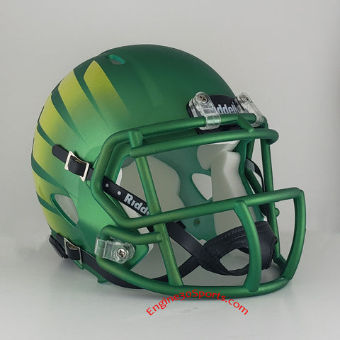 Oregon Ducks Riddell Speed Mini Helmet - Wing Alternate