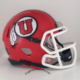 Utah Utes Riddell Speed Mini Helmet - Red
