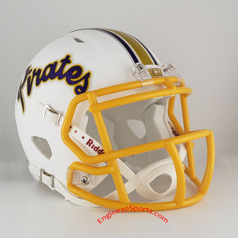 East Carolina Pirates Riddell Speed Mini Helmet - Throwback Alternate