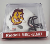 Arizona State Sun Devils Riddell Speed Mini Helmet - White Sparky