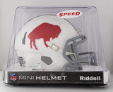 Buffalo Bills 1965-1973 Throwback Riddell Speed Mini Helmet