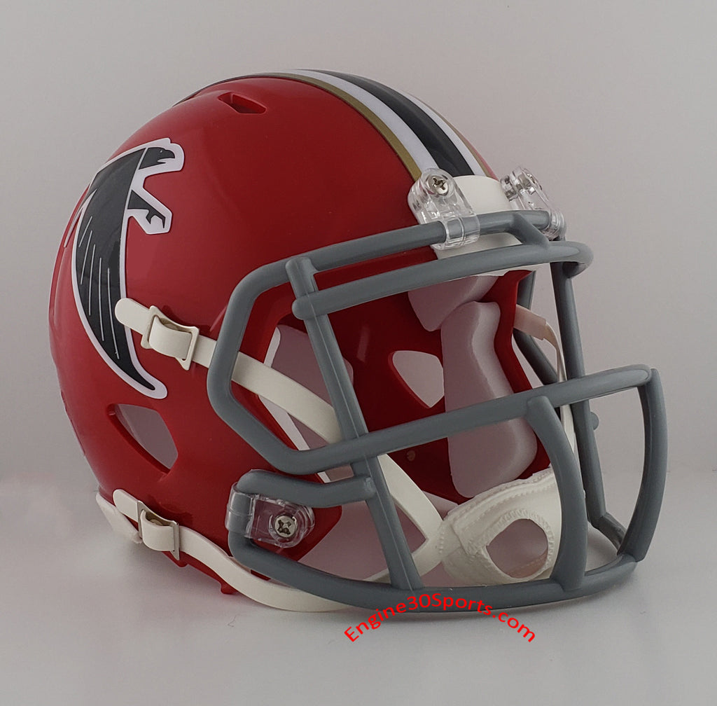 Atlanta Falcons 1966-1969 Throwback Riddell Speed Mini Helmet