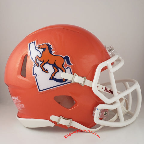 boise state mini football helmets Boise State Broncos Riddell Speed Mini Helmet