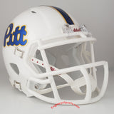 Pitt Panthers Riddell Speed Mini Helmet - White Helmet