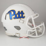 Pitt Panthers Riddell Speed Mini Helmet - White Helmet
