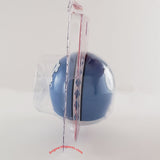 Riddell pocket size helmet in its original blister packaging, featuring a miniature blue and white UNC Tar Heels football helmet.