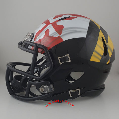 2015 maryland football helmets Maryland Terrapins Riddell Speed Mini Helmet