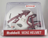 Florida State Seminoles Riddell Speed Mini Helmet - White 2023