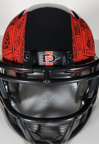 aztec worrior motorcycle helmets San Diego State Aztecs Riddell Speed Mini Helmet – Engine30Sports