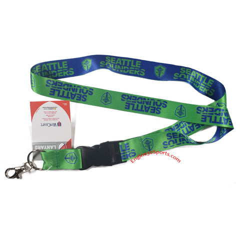 Seattle Sounders FC 22" Lanyard with Detachable Buckle