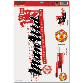 Manchester United Red Devils 11"x17" Multi Decal Sheet