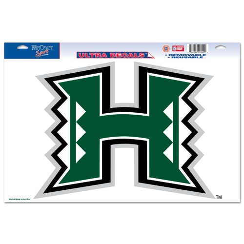 Hawaii Warriors 11"x17" Ultra Decal Sheet