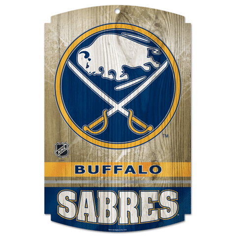 Buffalo Sabres 11"x17" Wood Sign