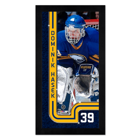 Buffalo Sabres Dominik Hasek 13" x 7" Framed Print