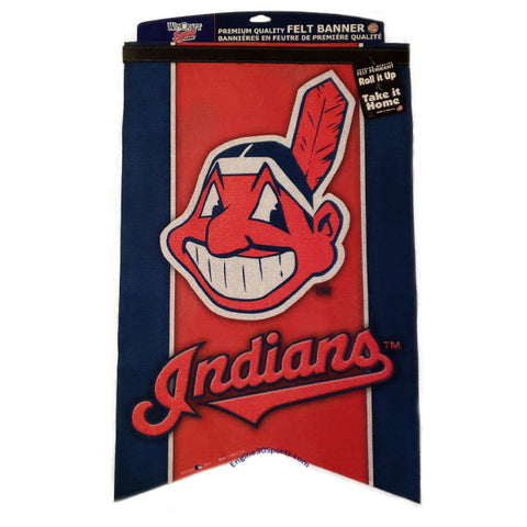 Cleveland Indians Chief Wahoo 17"x26" Premium Banner