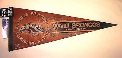 Western Michigan Broncos 12"x30" Premium Pennant