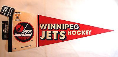 Winnipeg Jets Vintage Logo 12"x30" Premium Pennant