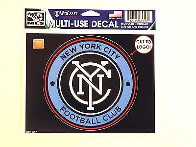 New York City FC 5"x6" Decal