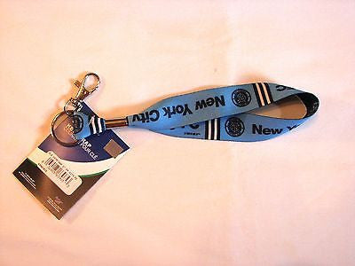 New York City FC Wristlet Lanyard Key Strap