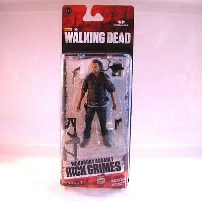 Rick Grimes Woodbury Assault The Walking Dead McFarlane Series 7.5