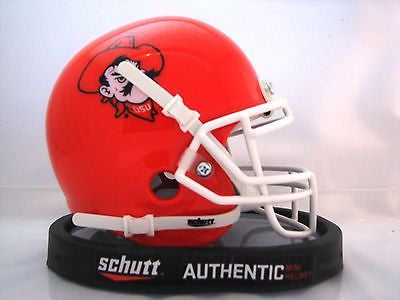 Oklahoma State Cowboys Orange Pistol Pete Schutt Mini Helmet - Alternate 5