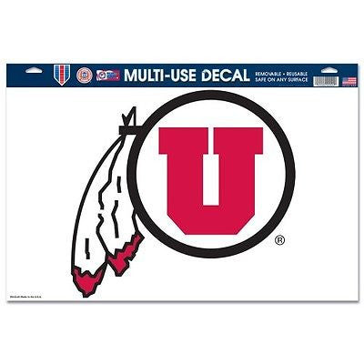 Utah Utes 11"x17" Ultra Decal Sheet
