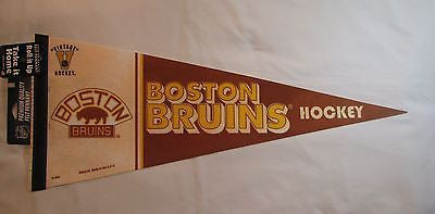 Boston Bruins Vintage Logo 12"x30" Premium Pennant
