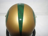 Michigan State Spartans Matte Gold Schutt Mini Helmet - Alternate 1 5