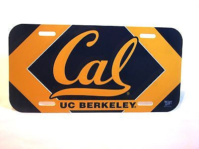 Cal Bears Plastic License Plate