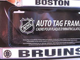 Boston Bruins 6"x12" Chrome License Plate Frame