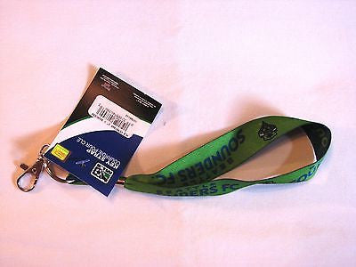 Seattle Sounders FC Wristlet Lanyard Key Strap