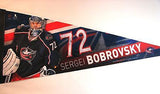 Columbus Blue Jackets Sergei Bobrovsky 12"x30" Premium Pennant