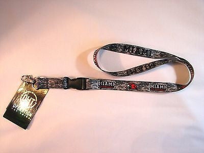 Miami Redhawks Operation Hat Trick Camouflage Lanyard