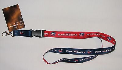 Columbus Blue Jackets 22" Lanyard with Detachable Buckle