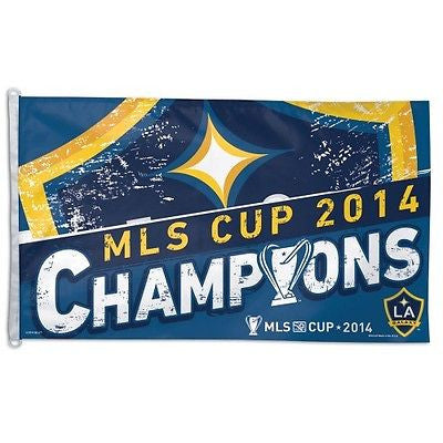Los Angeles Galaxy 2014 MLS Cup Champions 3'x5' Flag