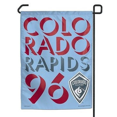 Colorado Rapids 11"x15" Garden Flag