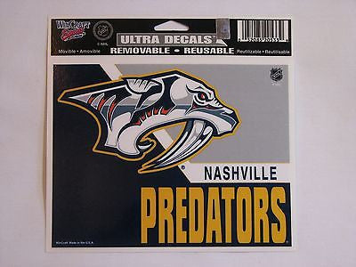Nashville Predators 5"x6" Decal