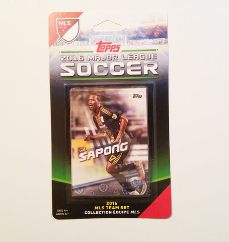 Philadelphia Union 2016 Topps Team Set