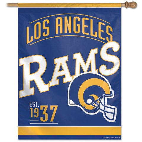 Los Angeles Rams 27"x37" Banner - Classic Logo