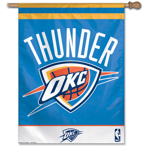 Oklahoma City Thunder 27"x37" Banner