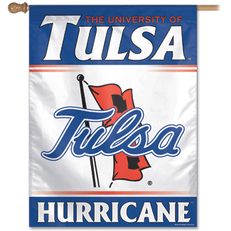 Tulsa Golden Hurricane 27"x37" Banner
